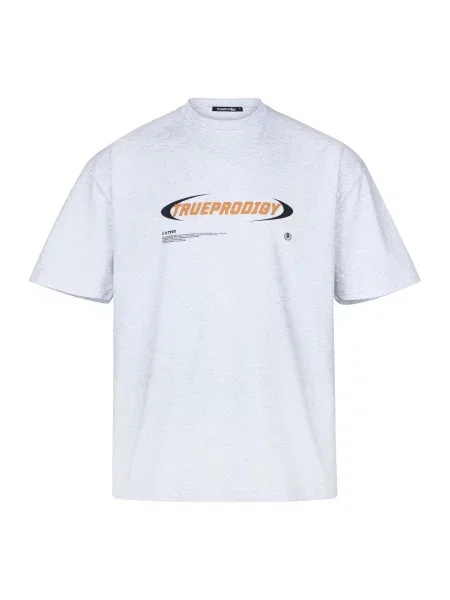 Trueprodigy Tricou Ravi F deschis gri
