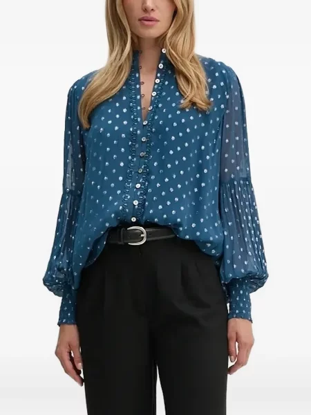 Cămașă Bruuns Bazaar albastru