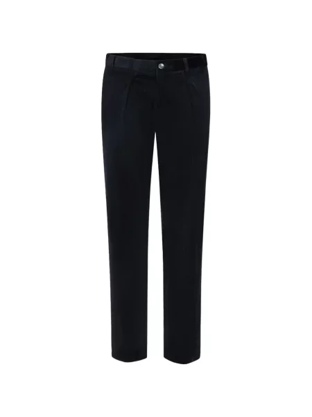 Pantaloni Profuomo de catifea cord albastru