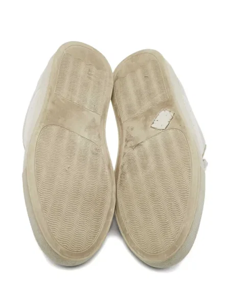 Sneakerși Common Projects din piele alb