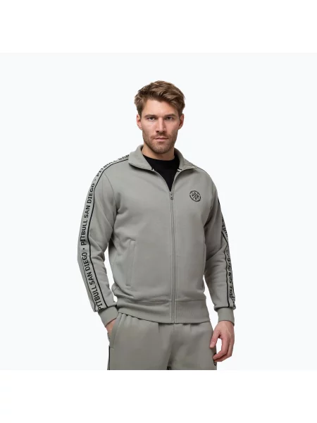 Bluză pentru bărbați Pitbull Nexus Track Jacket dusty salvia
