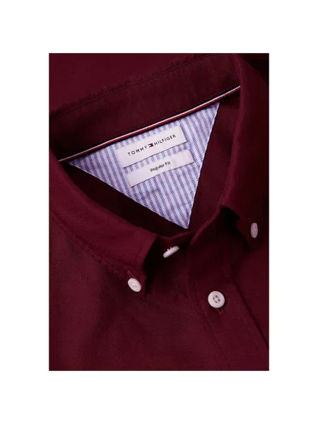 Tommy Hilfiger Cămașă Oxford roșu