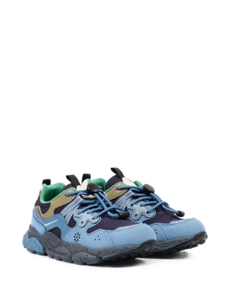 Sneakersy dziecięce Flower Mountain niebieskie