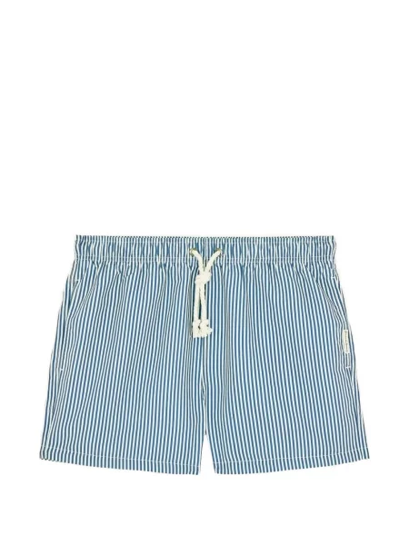 Slip de baie Gassa D Amante cu cordon albastru