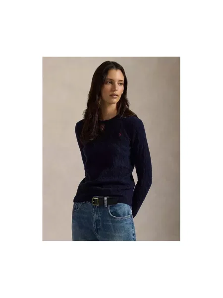 Polo Ralph Lauren sweter wełniany niebieski