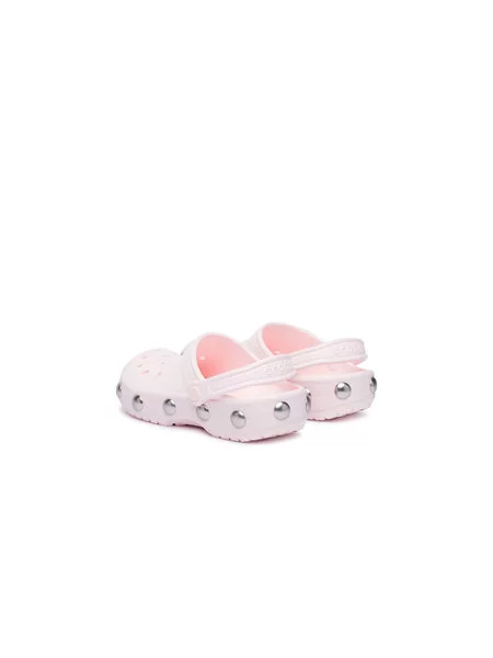 Crocs Natikači Classic Big Studded Clog Svetlo rožnata