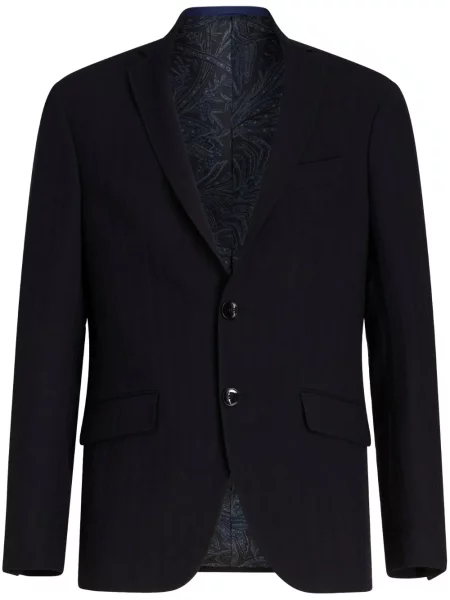 Sacou Etro de lână negru