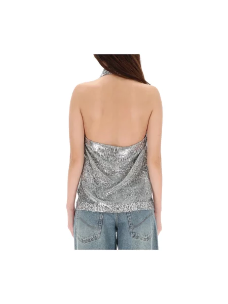 Top Stella Mccartney bez rękawów szary