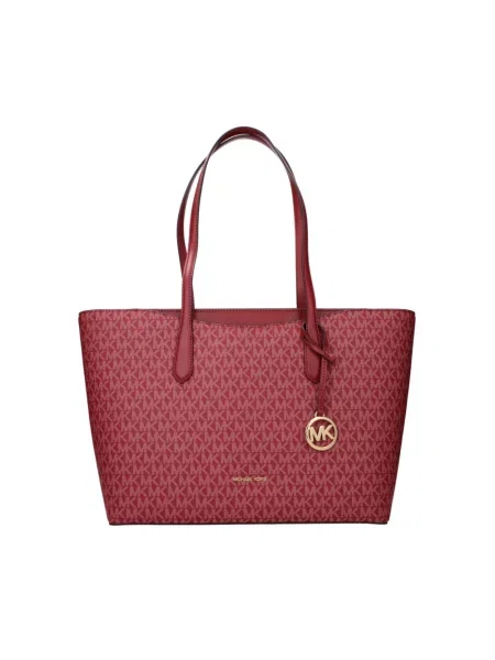 Zegarek Michael Kors skórzany czerwony