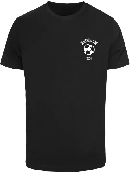 Mister Tee Póló Football Bear sárga / piros / fekete fehér
