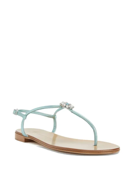 Sandale Giuseppe Zanotti de cristal albastru