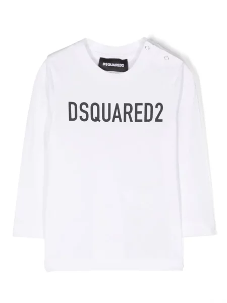 Koszulka dziecięca Dsquared2 biała