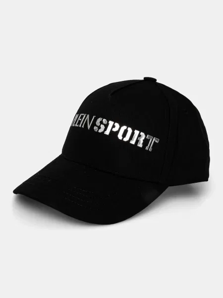 Czapka z daszkiem Plein Sport czarna