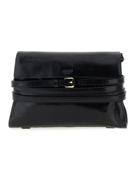 Torebka crossbody Moschino wiązana czarna