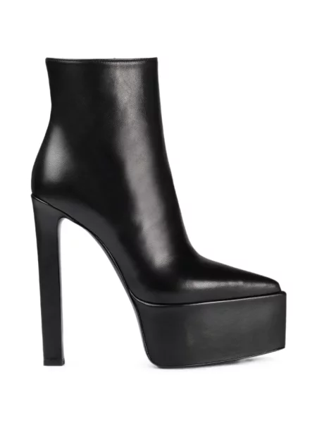 Cizme scurte Le Silla cu platformă negru