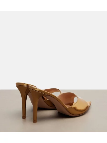 Papuci tip mules Gianvito Rossi din piele