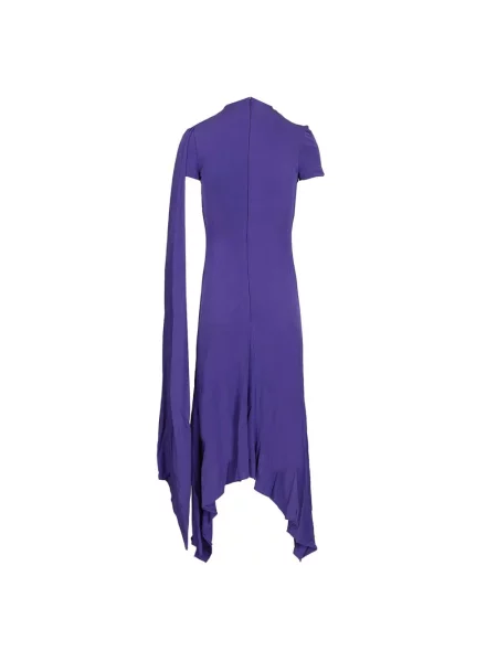 Sukienka midi Acne Studios fioletowa