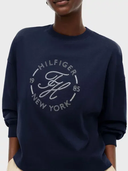 Свитшот Tommy Hilfiger синий