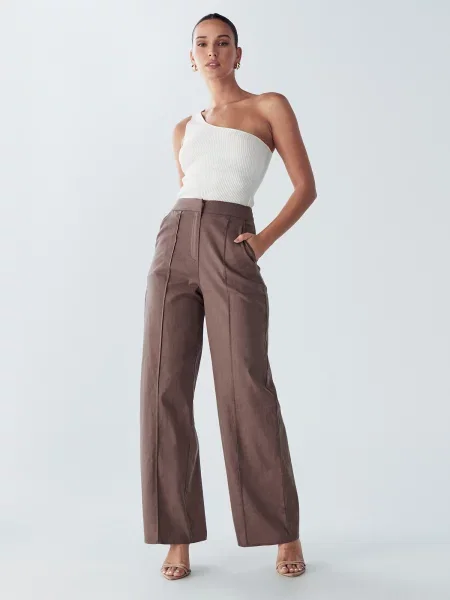 BWLDR Pantaloni AMIE pueblo maro