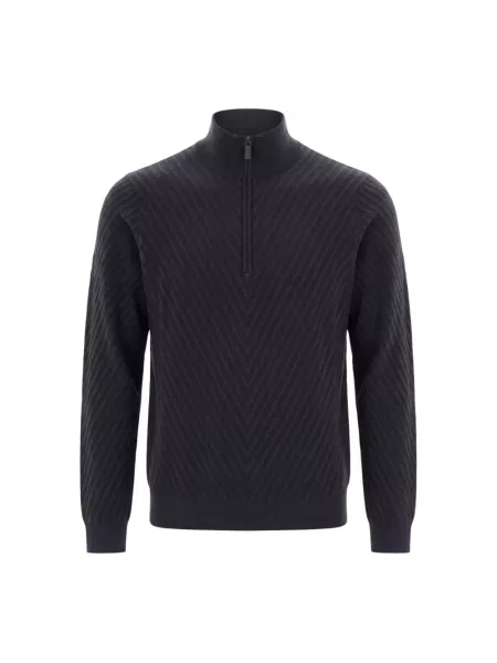 Bluza rozpinana Emporio Armani niebieska