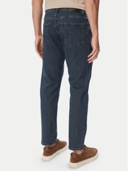 BOSS Jeans hlače Re.Maine Bo Go Mornarsko modra