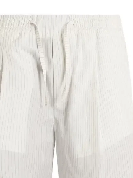 Húzózsinór rövidnadrág Low Brand fehér