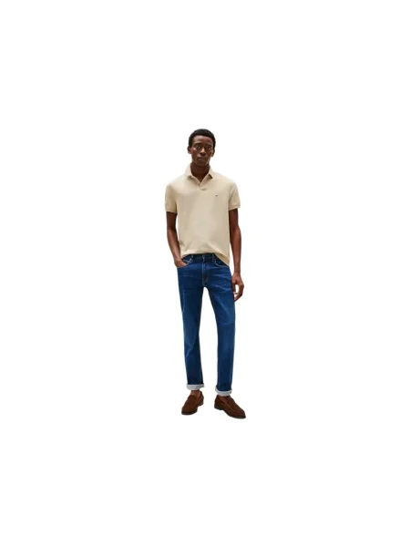 Polokošeľa Tommy Hilfiger béžová