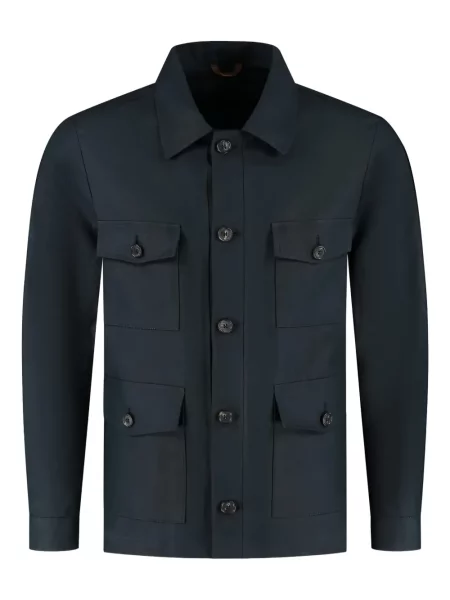 Риза Luigi Borrelli синьо