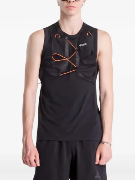 Trčanje remenčić ruksak Adidas od flisa crna