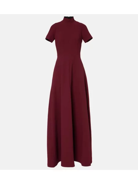 Obleka Emilia Wickstead bordo
