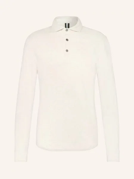 Profuomo Koszulka Polo Z Dżerseju weiss