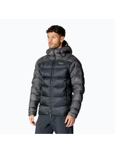 Мъжко пухено яке Rab Neutrino Pro Hoody black/graphene черно