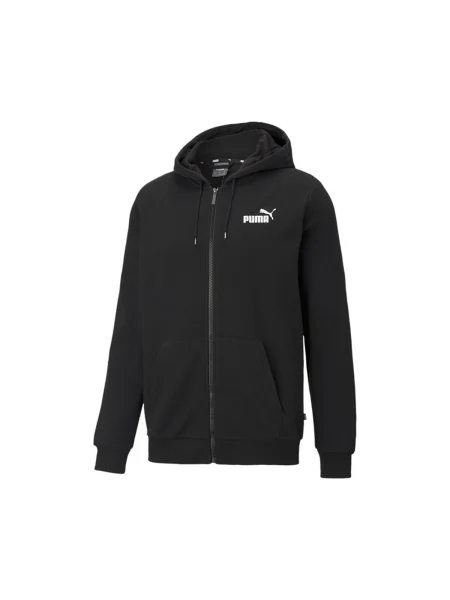 Geacă Puma cu glugă negru