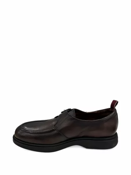 Pantofi loafer Sturlini Firenze cu cataramă maro