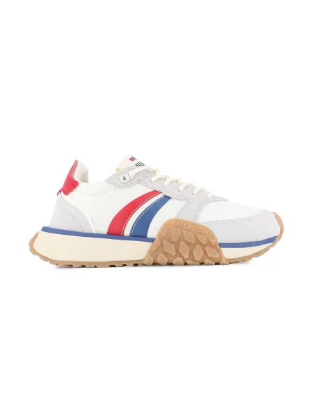Palladium Troop Runner Flame White Chili Blue M Mężczyźni Buty sportowe Palladium Size: 9 biały