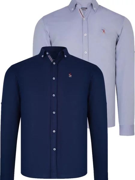 Риза Dewberry синьо