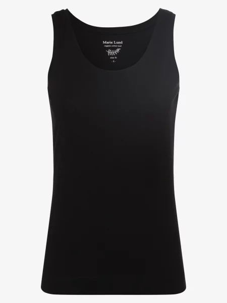 Top Marie Lund czarny