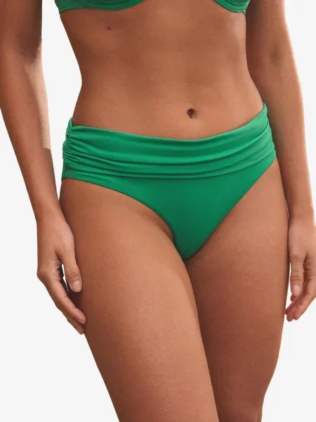 Next Slip costum de baie verde