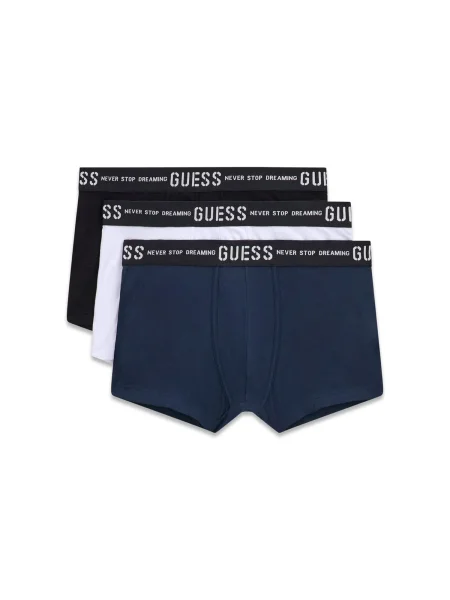 GUESS Boksarice ANDREW mornarska / črna bela