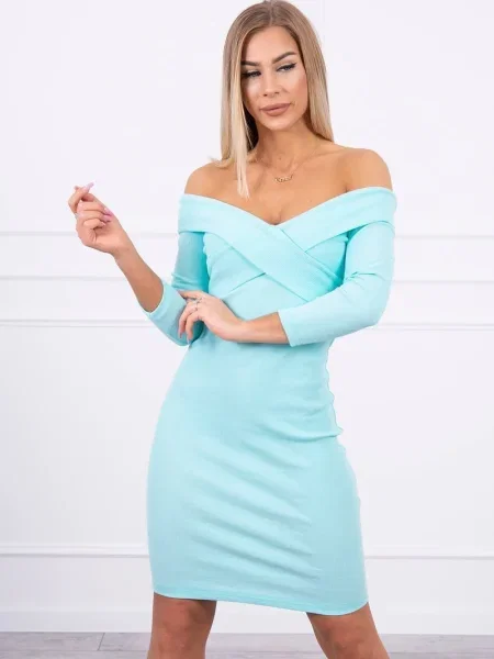 Rochie Kesi cu decolteu în V de costum