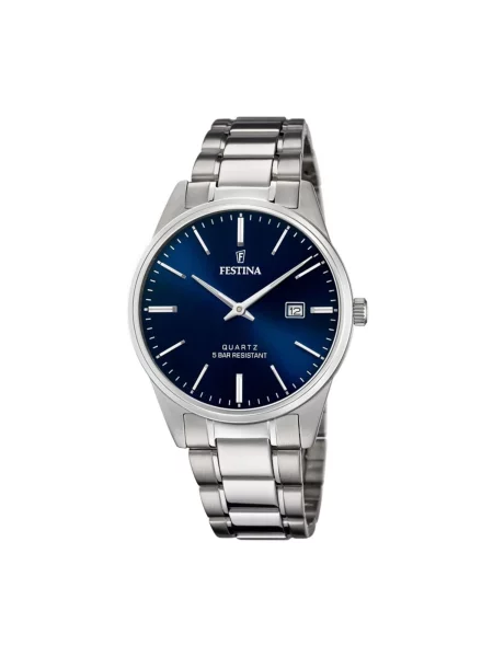 FESTINA Analogové hodinky Date watch ACERO CLASICO' modrá