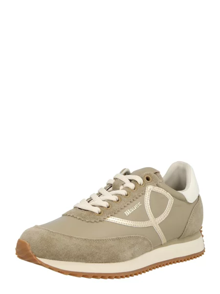 Blauer Sneakers Bej alb