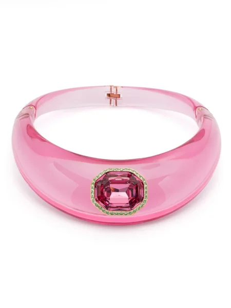 Colier Swarovski roz
