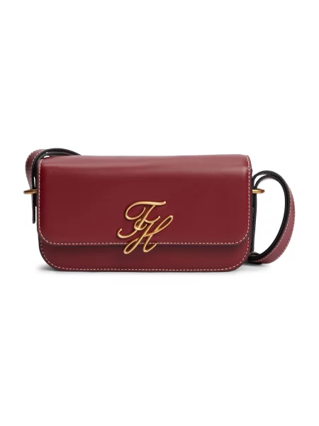 TOMMY HILFIGER Geantă de umăr roșu