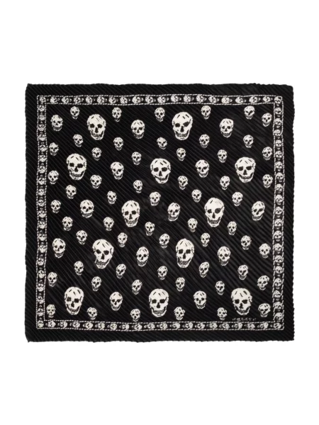 Szal Alexander Mcqueen czarna