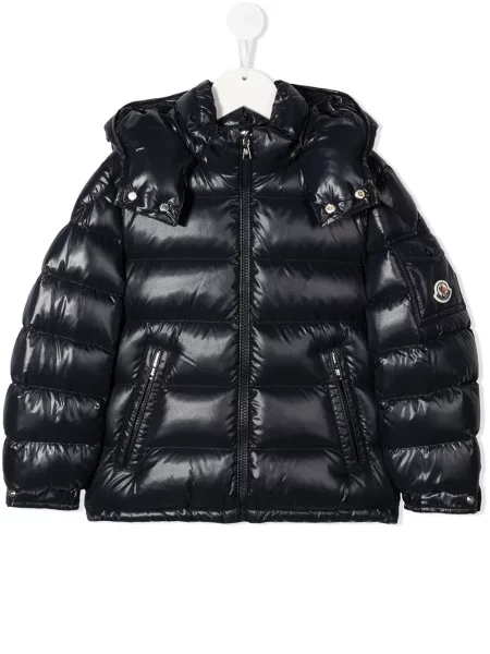 Płaszcz dziecięcy Moncler Enfant niebieski