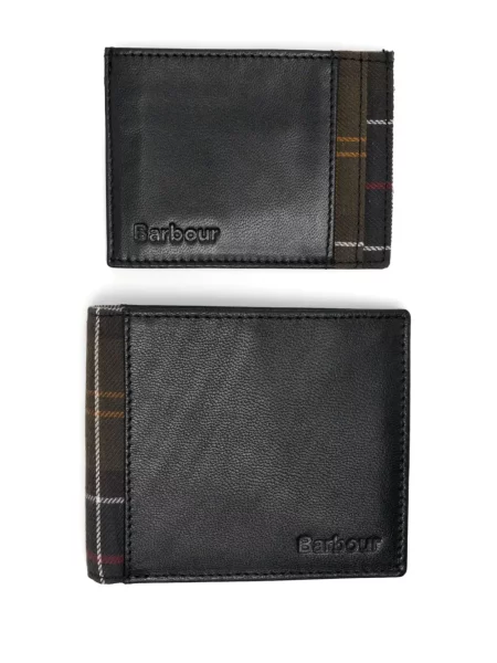 Portofel Barbour din piele negru