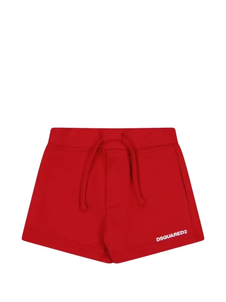 Szorty dziecięce Dsquared2 czerwone