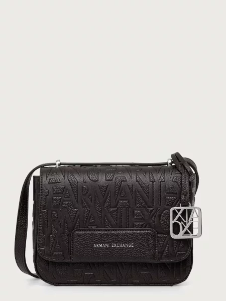 Armani Exchange geantă crossbody pentru femei maro