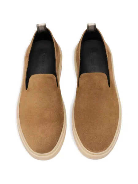 Szarvasbőr loafer Officine Creative barna